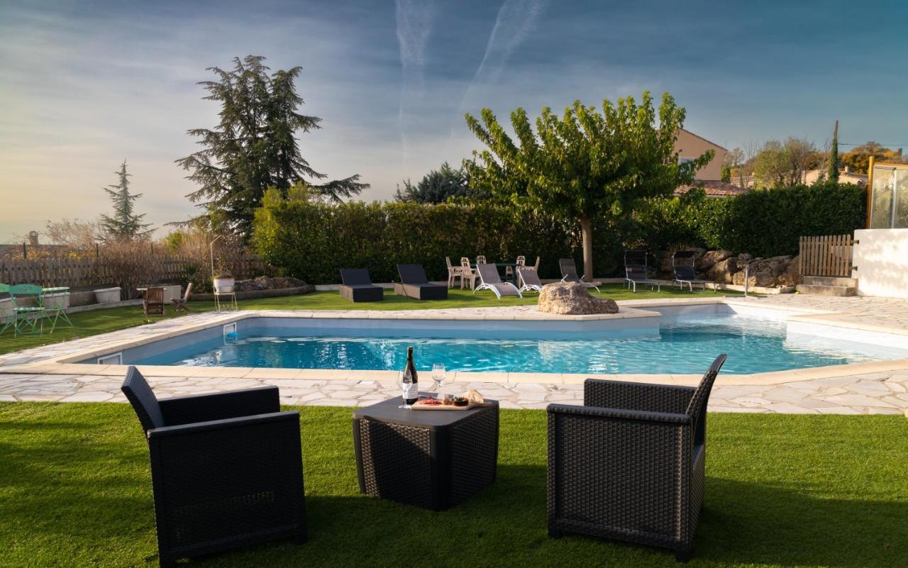 Hotel La Halte Gourmande Vachères Exteriér fotografie